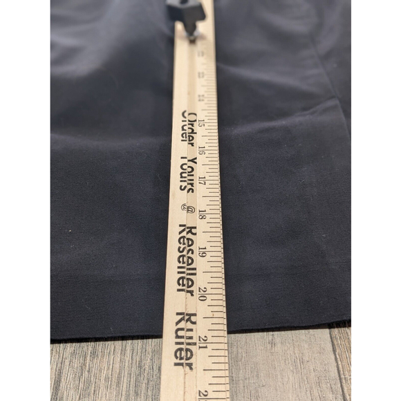 Tahari Dress Skirt Womens 10 Black Pencil Knee Length Casual Stretch Cotton Blnd - Picture 5 of 7